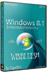  Microsoft Windows 8.1 Embedded Industry WINBLUES14 Full (x86/x64/RUS/2014) 