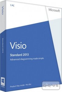  Microsoft Visio 2013 Professional RePacK by D!akov (x86/x64/RUS/UKR) 