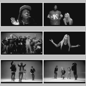  YG & Lil Wayne, Rich Homie Quan, Meek Mill, Nicki Minaj - My Nigga (Remix)(D1080, 2014)/MP4 