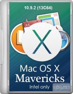  Mac OS X Mavericks 10.9.2 (13C64) (MULTI/RUS/2014) 