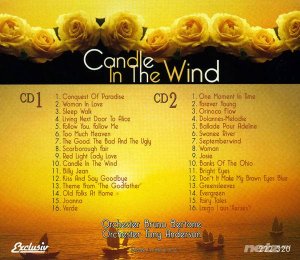  Orchester Bruno Bertone & Tony Anderson  - Romantic Instrumentals / Candle In The Wind (2CD) 1998/2014 