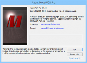  Screaming Bee MorphVOX Pro 4.4.13 Build 23750 Deluxe Pack 