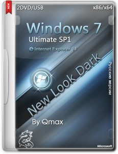  Windows 7 SP1 x86/x64 Ultimate New Look Dark with Activated 