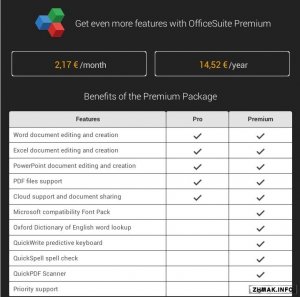  OfficeSuite Premium 7 (PDF & HD) v7.5.2039 
