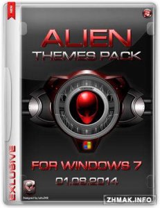  Alien Themes Pack for Windows 7 (01.08.2014) 