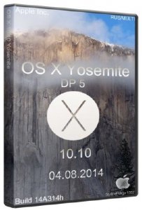  OS X 10.10 Yosemite DP 5 14A314h (2014/RUS/ML) 