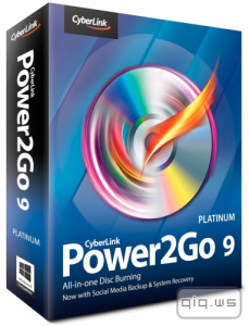  CyberLink Power2Go Platinum 9.0.1827.0 (2014/ML/RUS) 
