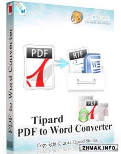  Tipard PDF to Word Converter 3.2.6.22554 +  