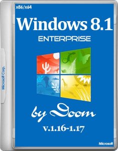 Windows 8.1 Enterprise With Update by Doom v.1.16-1.17 (x86/x64/RUS/2014) 