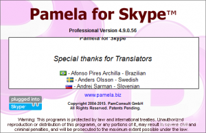  Pamela for Skype 4.9.0.56 Professional / Business 