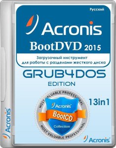  Acronis BootDVD 2015 Grub4Dos Edition v.27 13in1 (2015/RUS) 