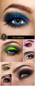  Eye makeup, fashion, style - stock photos 
