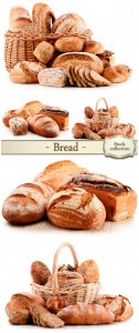  Bread basket with flour products - stock photos 