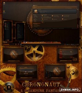  Chrononaut: A Steampunk Fantasy - Тема для Windows 7 
