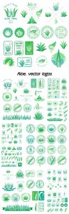  Aloe, vector logos 