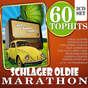  60 Top Hits (Schlager Oldie Marathon) 3CD (2015) 