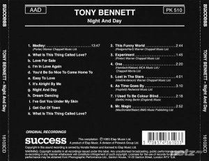  Tony Bennett - Night And Day (1993) Flac 