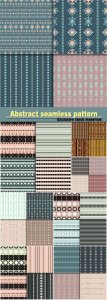  Abstract seamless pattern set 