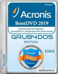 Acronis BootDVD Grub4Dos Edition 20.02.19 11in1 (RUS/2019)