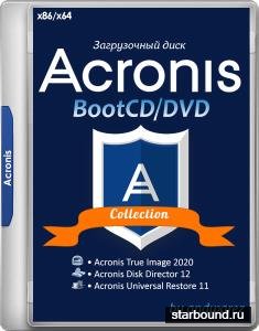 Acronis BootCD/DVD by andwarez 21.11.2019 (x86/x64/RUS)